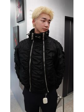 メンズペレ 渋谷(MEN'S PELE) MEN’S HAIR/サーフカール/刈り上げセンターパート/渋谷