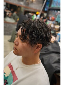 フォーコーナーズカットショップスリーセント 栄(FourCornersCutShop 3/cent) スパイラルパーマ