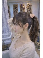 ノル(nol.)&nbsp;顔まわりでつくる大人可愛いヘア