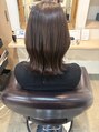 トムヘアーデザイン 楠葉店(TOM HAIR DESIGN) アッシュブラウンカラー!赤味が気になる方にオススメです。