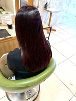 アース モード 新小岩店(EARTH/M) ダークカシスブラウン×ロング