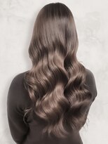 ルノヘアー(Lunohair)&nbsp;ブリーチなし秋カラーのピンクブラウン髪質改善カラー艶カラー