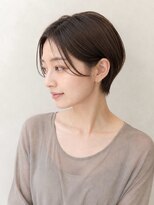 レセ 南柏店(Laissez)&nbsp;ハンサムショート/丸みショート/モカブラウン/大人かわいい/上品