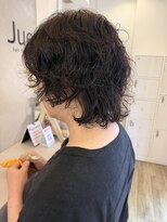 ジュエ ヘアー デザイン(Jue hair design)&nbsp;秋におすすめ！おしゃれなウルフパーマ/４０代/知立市