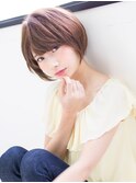 **GEM**なりたい質感が叶う☆前下がりショートボブ