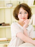 【Lond】ルーズパーマと斜めバングで大人かわいいボブパーマ