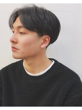 モロコ 神保町 小川町店(moloco) メンズセンターパートスタイル