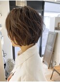 【30代/40代】美シルエットショートスタイル