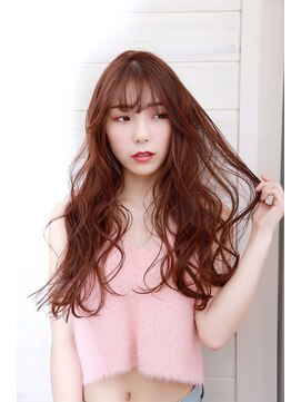 オーシャン(Ocean) [OCEAN Hair&Life藤原純] 毛先パーマ☆無造作カールロング☆