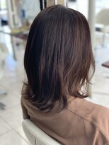 ルクール 喜多町店(Le Coeur) ナチュラルミディ×外ハネ巻き/抜け感◎20代30代40代50代