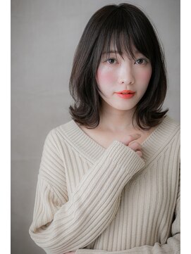 カバーヘア ブリス 戸田公園西口店(COVER HAIR bliss) 好感度◎クラシカルな黒髪小顔外ハネボブZ戸田公園30代40代50代