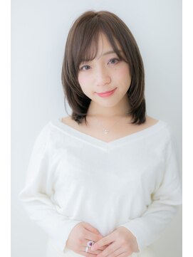 カバーヘア ブリス 大宮西口(COVER HAIR bliss) くすみカラーオンブレ☆前下がりワンカールネオウルフY大宮