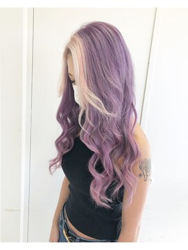 エリーツ 表参道(elyts) 《透明感◎冬カラー》バンクカラー×パープル