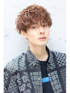 ネイビー(NAVY) 無造作ラフマッシュ☆