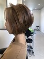 クインヘアー(Qin hair) 丸みを意識したショートスタイル