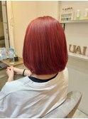 【池田】レッド ボブスタイル ／川崎駅西口徒歩4分