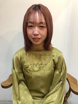 アンバースデー(UNBIRTHDAY) ピンクベージュ/ミディアム