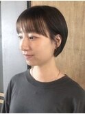 美髪/ネビージュ/大人かわいい/透明感ショート[恵比寿/代官山]
