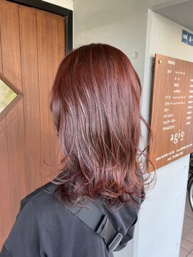 ヘア アトリエ オルト(hair atelier ort.a) 外ハネミディアム