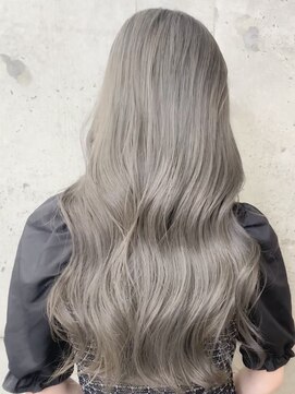 ユアーズ ヘア 恵比寿本店(youres hair) ケアブリーチで作るハイトーンカラー　プラチナカラー