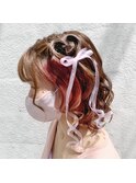 ヘアセット、ヘアメイク