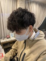 イースタイル 志都呂店(e-style com’s hair)&nbsp;失敗しない波巻きメンズパーマ#恒吉#くるくる
