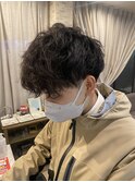 失敗しない波巻きメンズパーマ#恒吉#くるくる