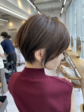 サンド 池袋(sand) イメチェン/ショート/チェリーブラウン