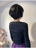 【似合わせカット】丸みのあるショートボブ