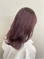 キュア 津田沼店(cure) 季節に合わせたヘアカラーと巻いて可愛いレイヤースタイル☆