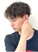 【Lond GULLMAN江村】波巻きパーマ×センターパート