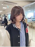 平塚美容室/顔まわりカット/韓国風/ナチュラルカラー