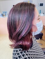 シャンプーボーイ 佐世保駅前店(SHAMPOO BOY)&nbsp;ハイライトピンクカラー　佐世保美容室