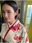 卒業式セット卒業式アレンジ高知美容院10代20代