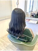 ブリーチなし 透明感カラー