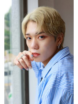 メンズカット バイ ソイクフ(メンズカット by SOY-KUFU) MEN’SHAIRコンマバングブランドヘア