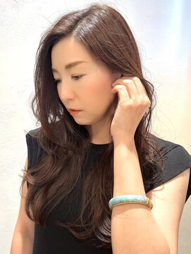 ヘアドマルシェモンタン(hair de marche' Mon temps) 大人綺麗のロングレイヤー