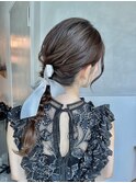 【ローポニー】編みおろし/結婚式/二次会/同窓会/銀座