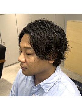 ニコフクオカヘアーメイク(NIKO Fukuoka Hair Make) 「NIKO」大人メンズパーマ ミディアムパーマ マッシュパーマ