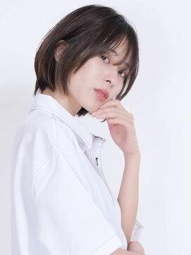 デイジー インデックスヘア 大島店(DAISY index hair) 白髪ぼかし脱白髪染め似合わせショートボブ40代50代60代♪