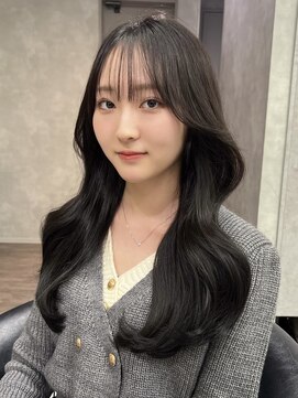 シティ(CITY) 韓国ヘア　くびれ巻き　レイヤーカット