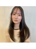 艶カラー×レイヤーカット
