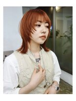 レコ 渋谷(LECO)&nbsp;オレンジマッシュロングレイヤー