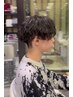 【遠藤 指名限定】メンズカット＋パーマ＋前処理トリートメント［柏/ショート