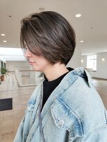 ビュートリアム 神戸(BEAUTRIUM)&nbsp;ハイライト丸みショート/ショートカット/ショートヘア/20代/30代