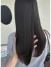 質感再整水素ストレートcanamoコース◇カット/髪質改善TR/毛髪強度ケア付◇