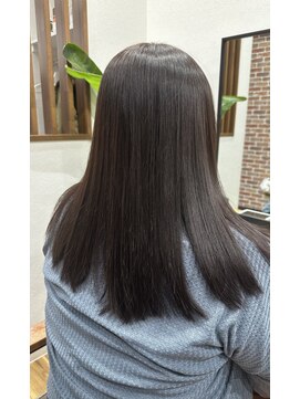 ロングストレートヘアー【門前仲町/越中島/月島/大人女性】