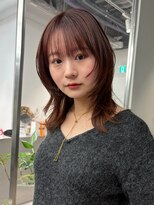 トリッカ シブヤ(TRICCA SHIBUYA)&nbsp;くびれヘア/レイヤーカット/暖色ブラウン/ニュアンスカラー/艶