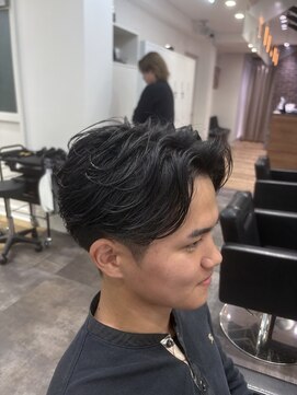 ルースト 京都四条大宮店(ROOST) フェザーパーマ/フェザーショート/パーマ/京都/四条大宮