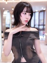 ハバナ 渋谷(HAVANA) 顔まわりレイヤー/小顔/大人かわいい/ダークブラウン/